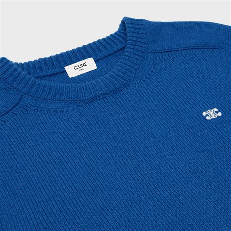 TRIOMPHE CREW NECK SWEATER IN WOOL AND 